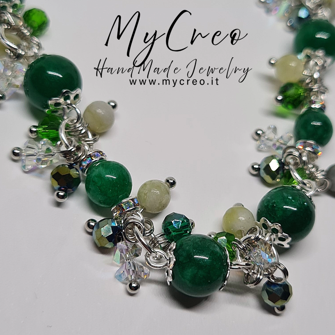 Bracciale Agata verde