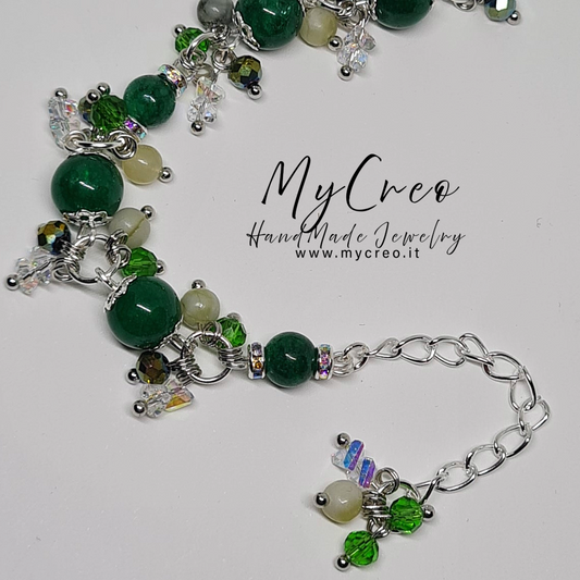 Bracciale Agata verde