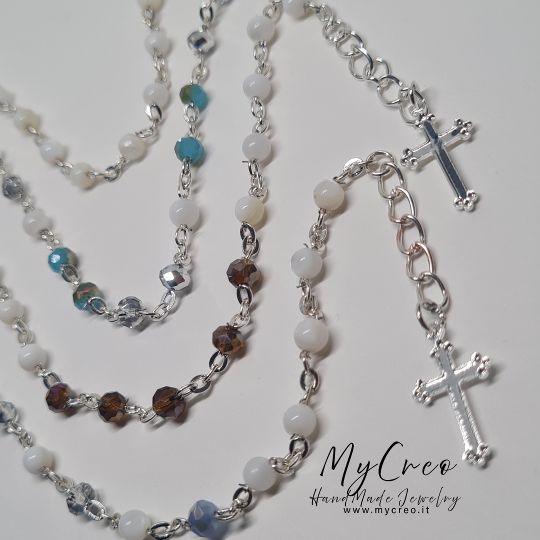 Bracciale Rosario Luce Bianca