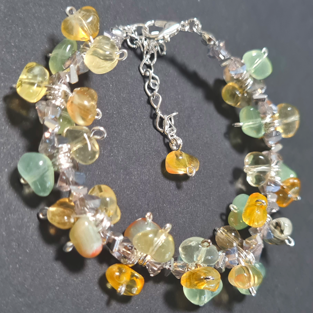 Bracciale Verde Ambra