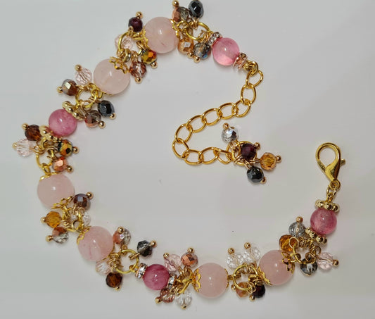 Bracciale Agata Rosa