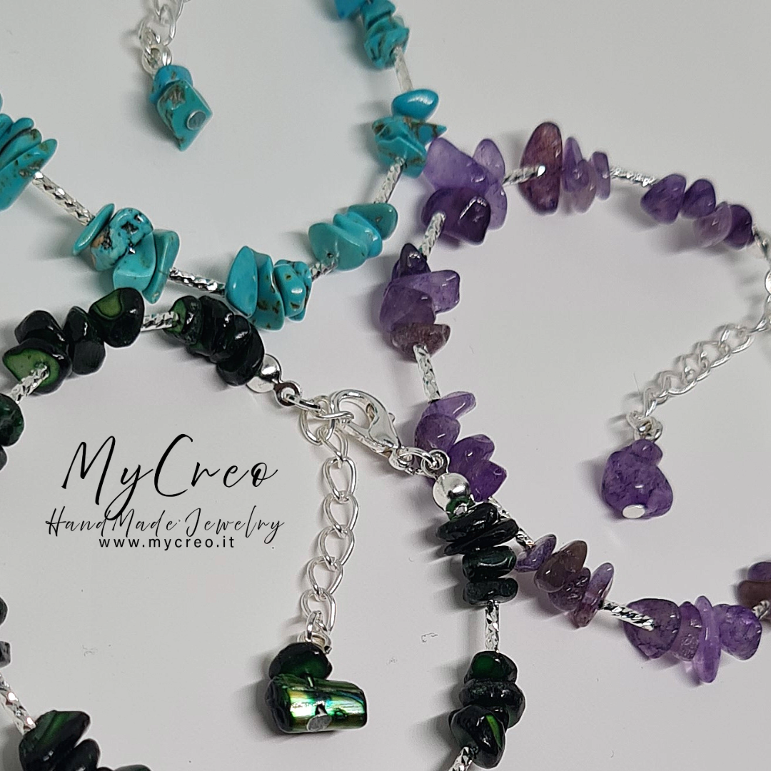 Bracciale Scaglie di Diaspro Turchese