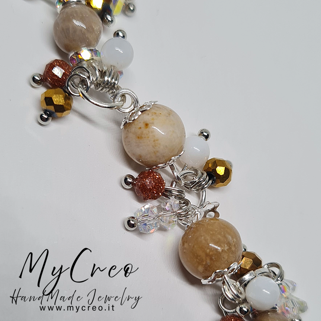 Bracciale Agata di crisantemo