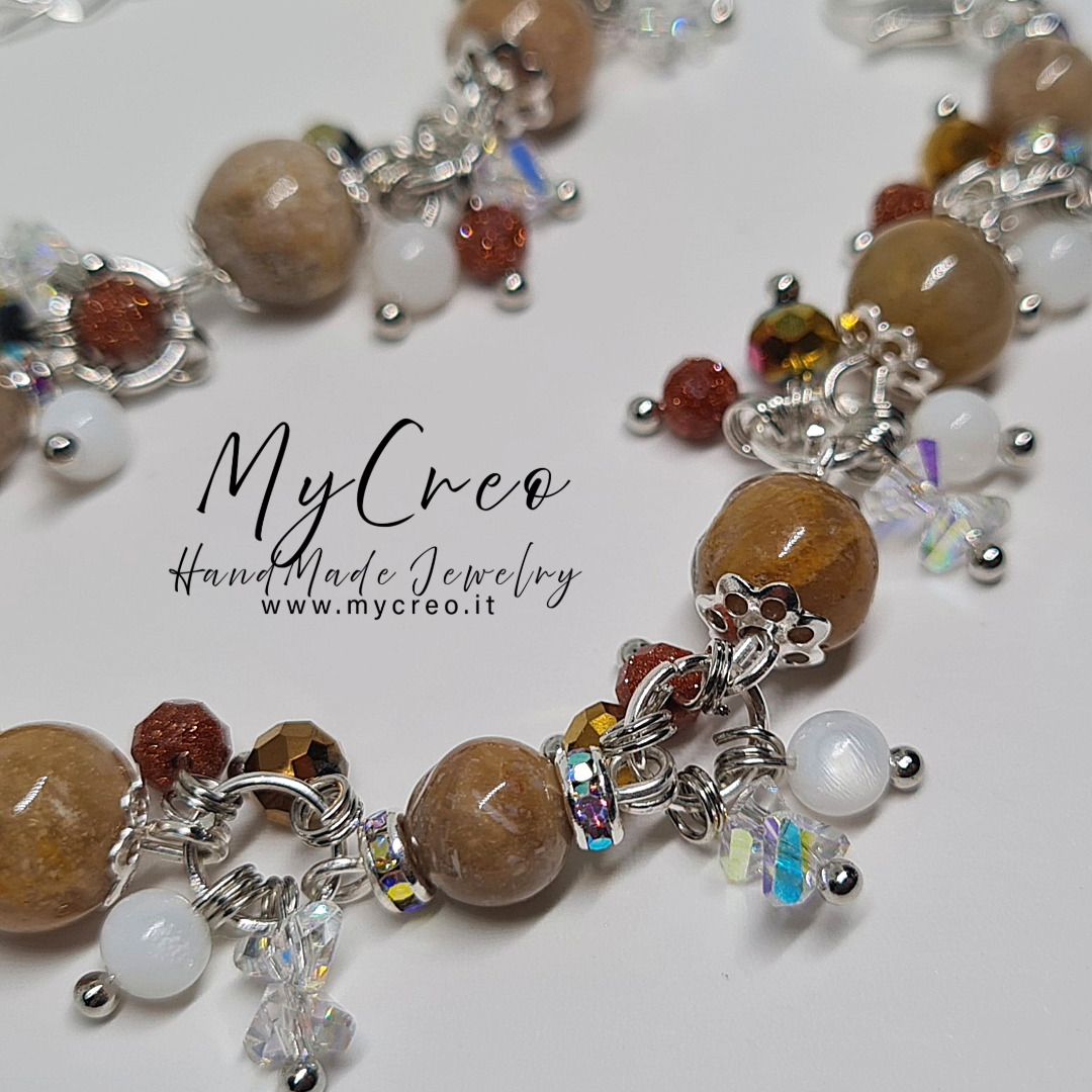 Bracciale Agata di crisantemo