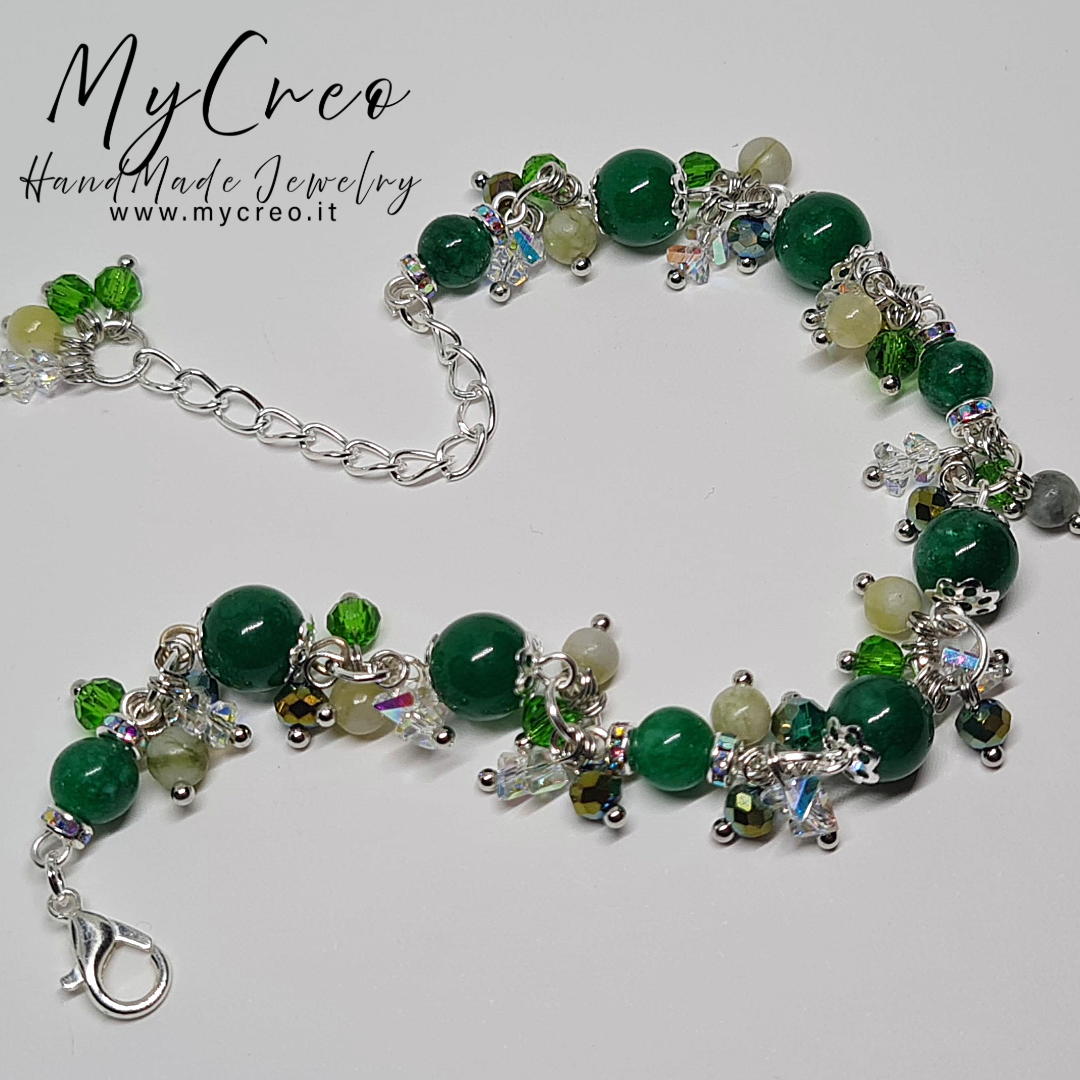 Bracciale Agata verde
