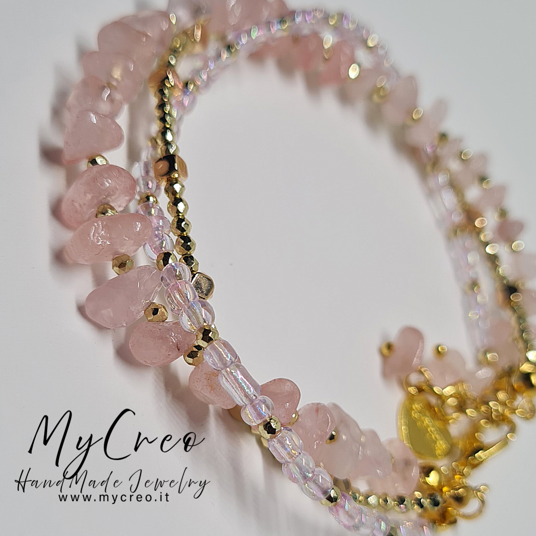 Intreccio Quarzo Rosa