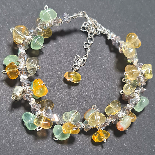 Bracciale Verde Ambra