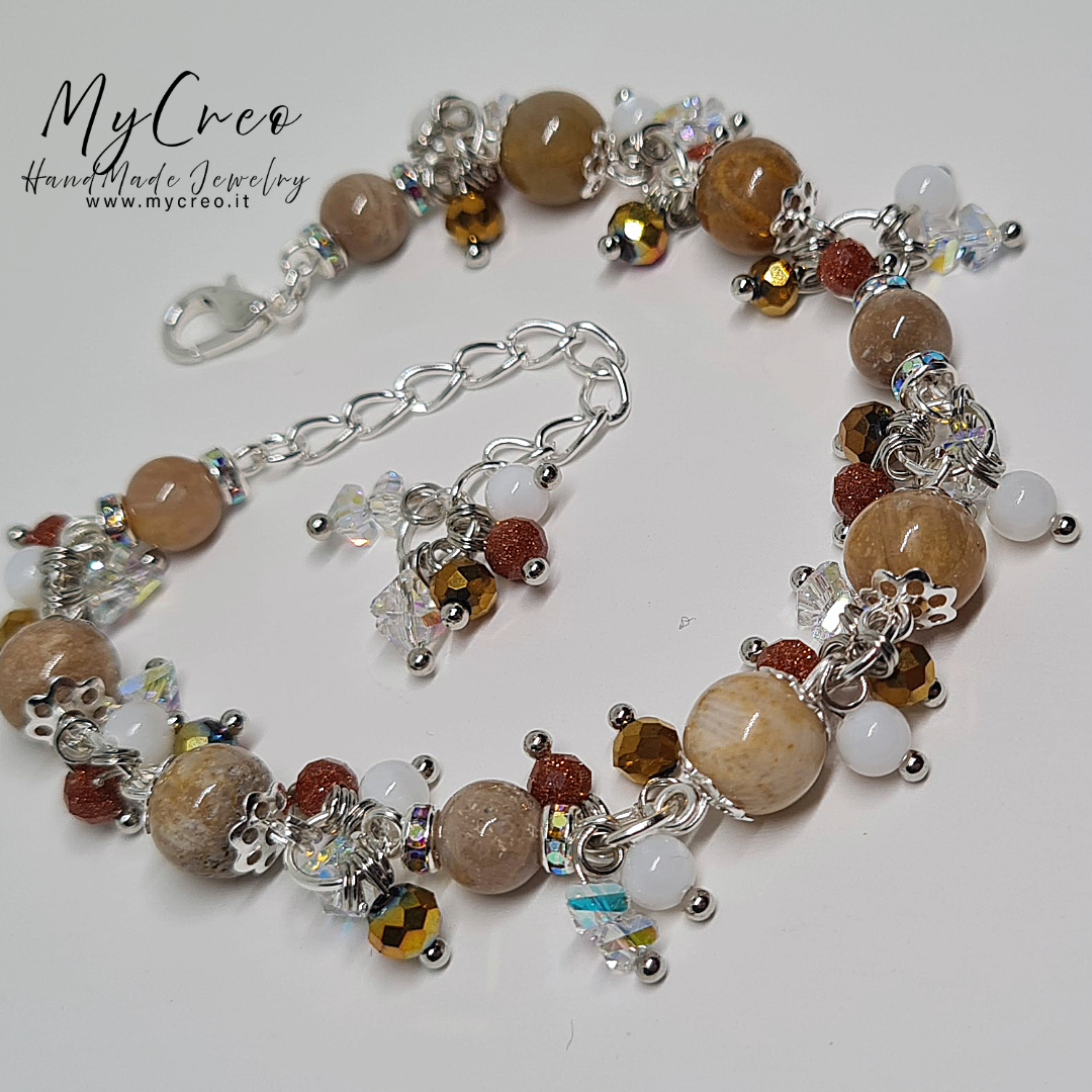 Bracciale Agata di crisantemo