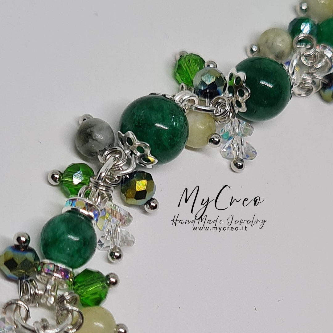 Bracciale Agata verde