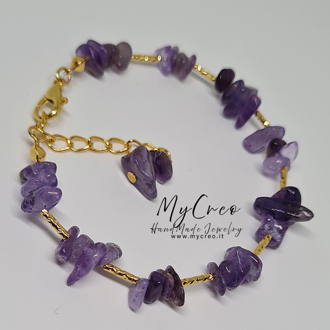 Bracciale Scaglie di Ametista