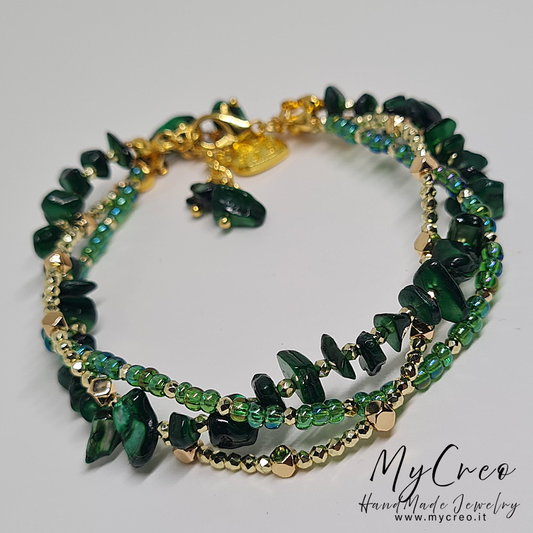 Intreccio Avventurina Verde