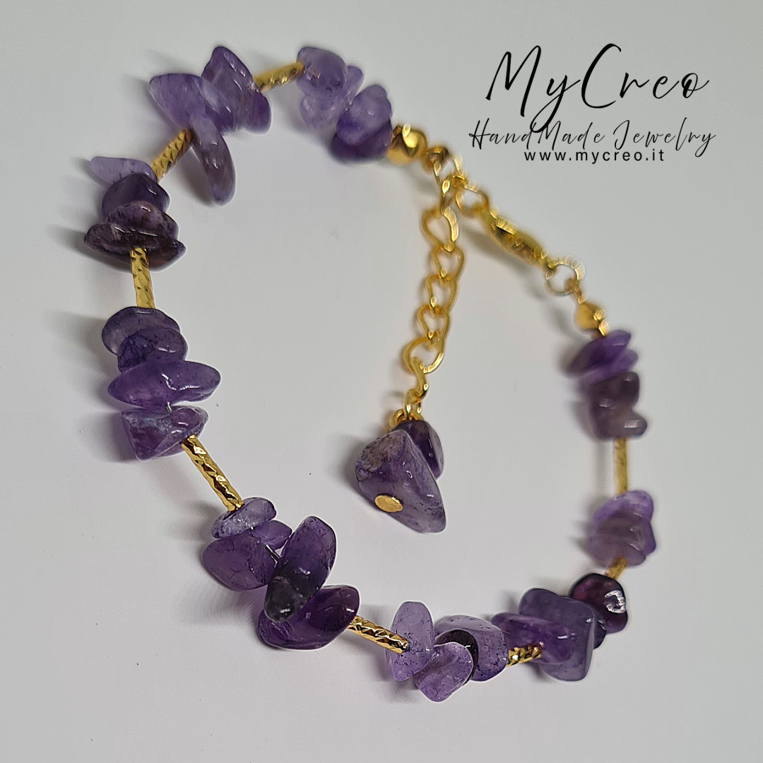 Bracciale Scaglie di Ametista