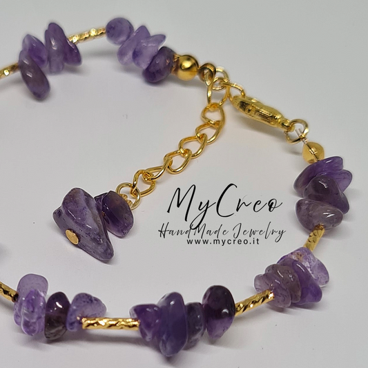 Bracciale Scaglie di Ametista
