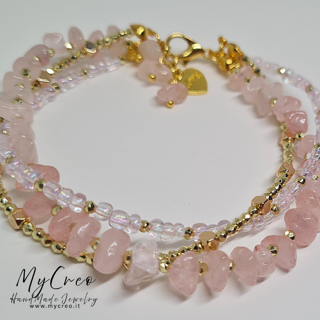 Intreccio Quarzo Rosa
