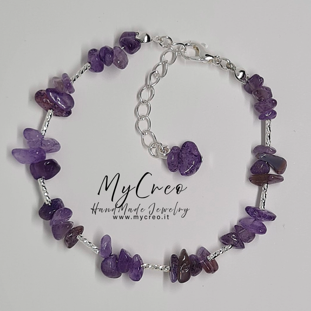 Bracciale Scaglie di Ametista