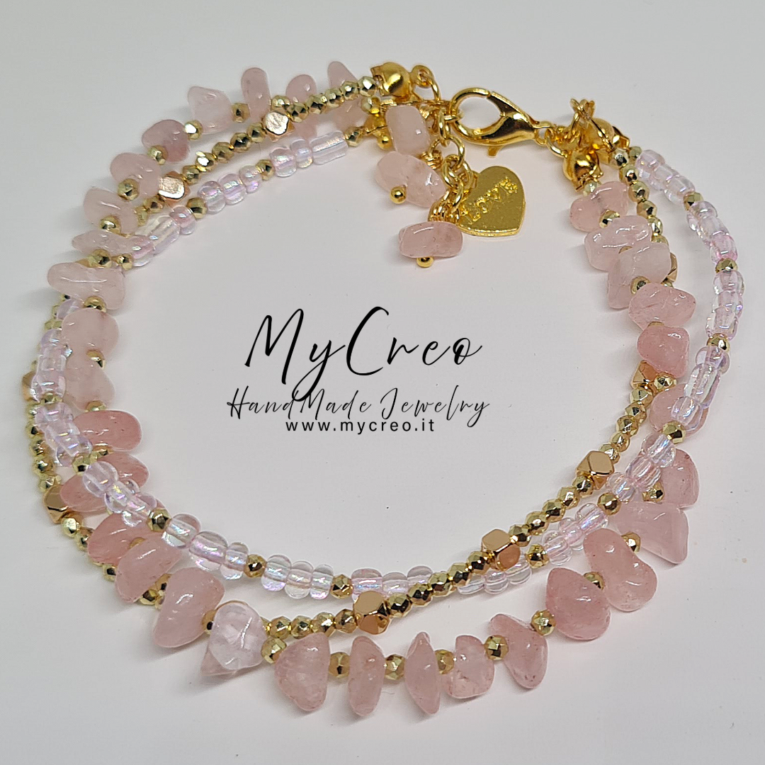 Intreccio Quarzo Rosa