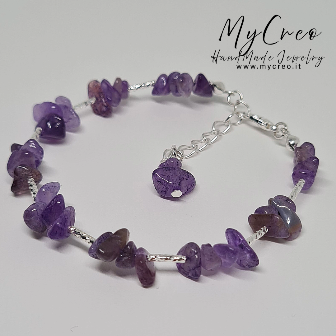 Bracciale Scaglie di Ametista