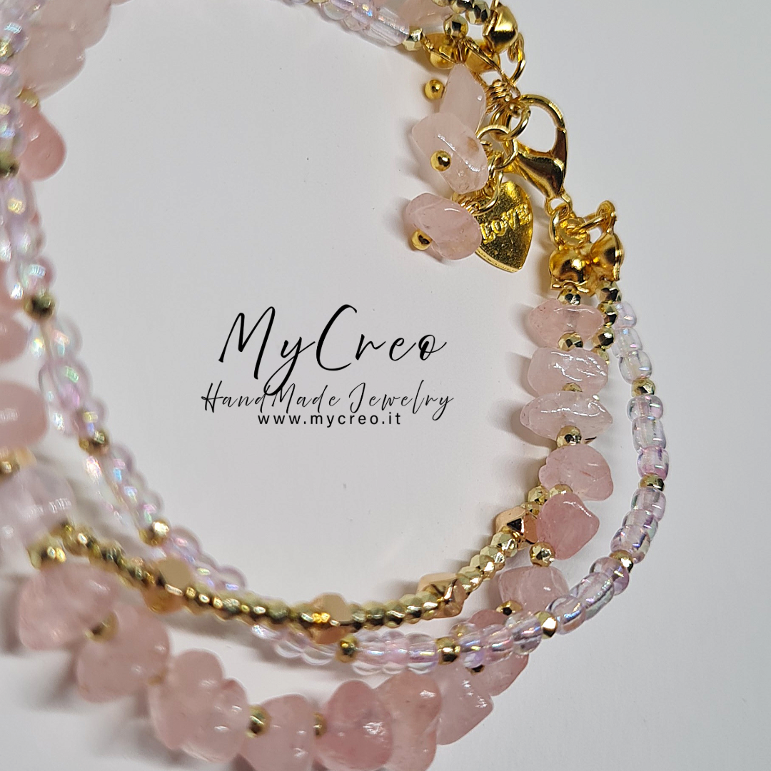 Intreccio Quarzo Rosa